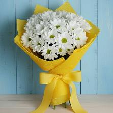 Букет цветов из:  Хризантемы в Званном