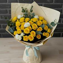 Букет цветов из:  Розы в Званном