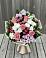 Букет цветов из: Альстромерии, Гвоздики, Розы и Хризантемы в Званном