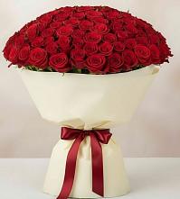 Букет 101 Красная роза Милано в Званном