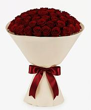 Букет 101 Бордовая роза Блэк Бакарра #REPLACE_PRED# Званном
