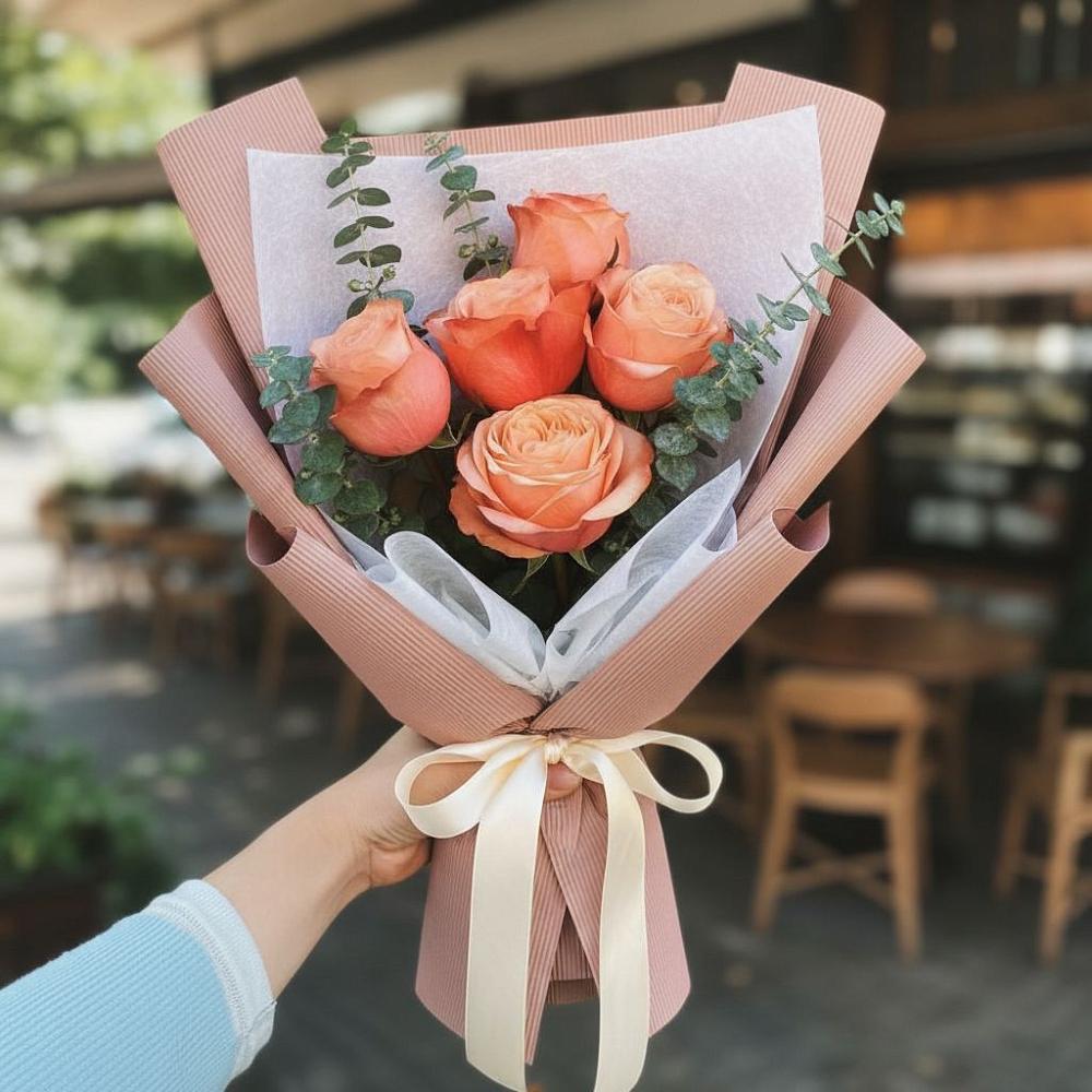 Букет цветов из: Розы в Званном