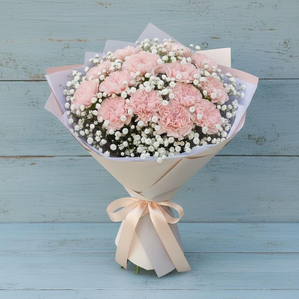 Букет цветов из: Гвоздики в Званном