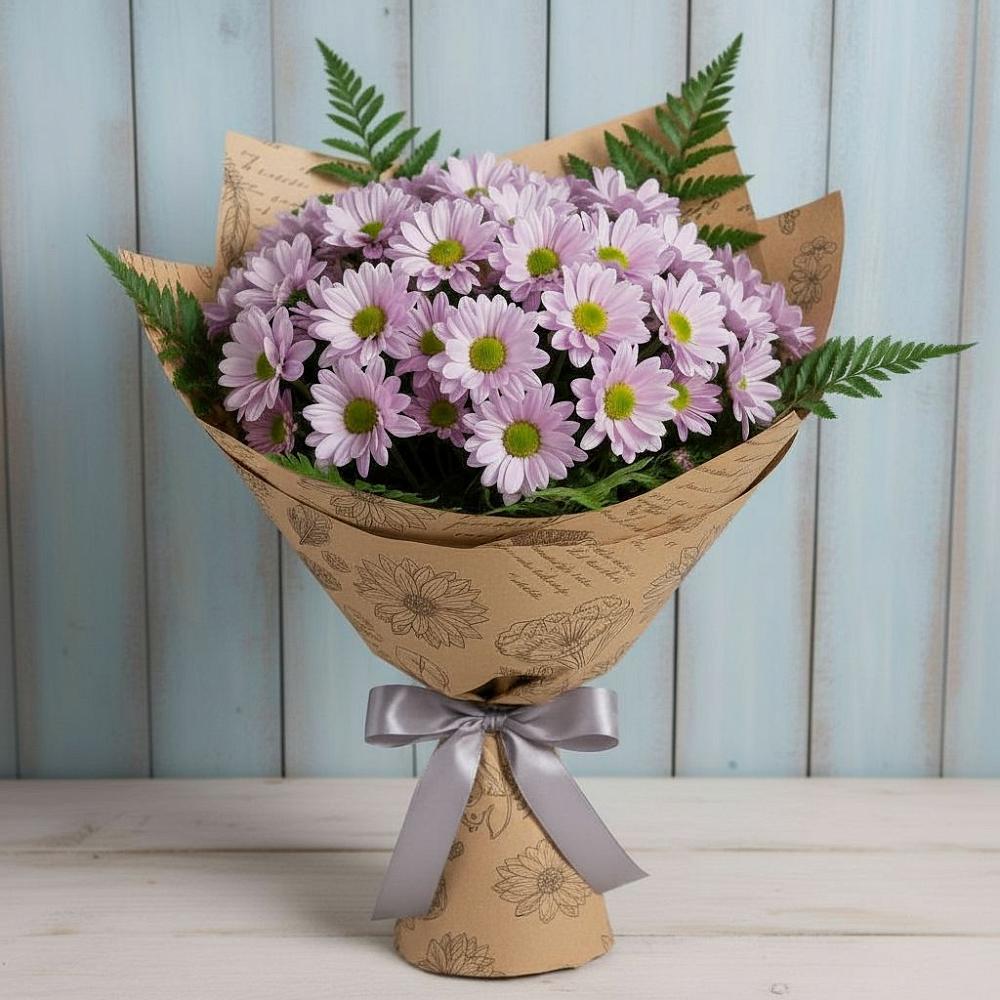 Букет цветов из: Хризантемы в Званном