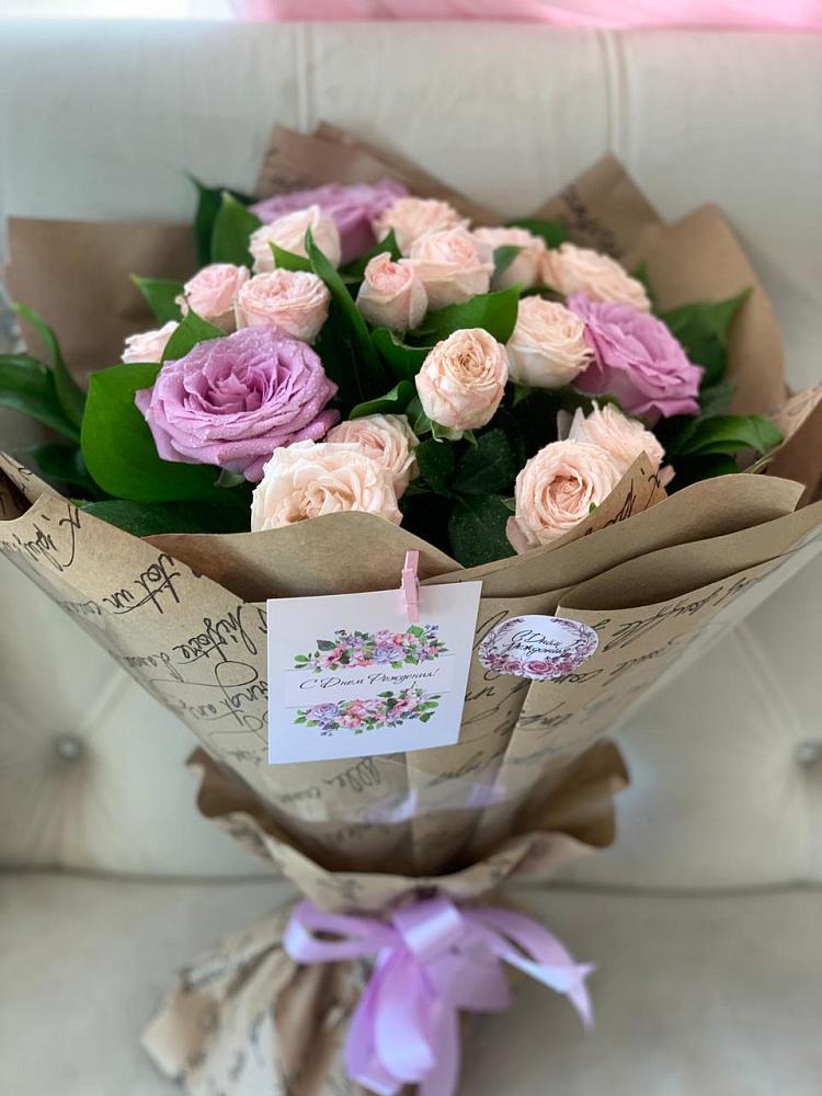 Букет цветов из: Розы в Званном