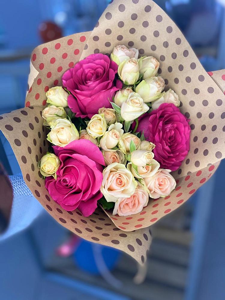 Букет цветов из: Розы в Званном