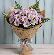 Букет цветов из:  Хризантемы в Званном