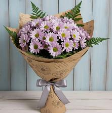 Букет цветов из:  Хризантемы в Званном