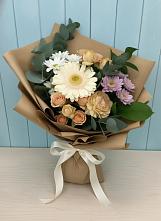 Букет цветов из:  Герберы и Хризантемы в Званном