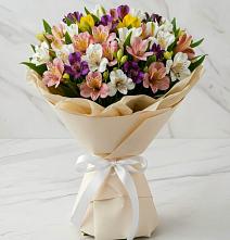 Букет цветов из:  Альстромерии в Званном