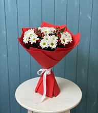 Букет цветов из:  Хризантемы в Званном