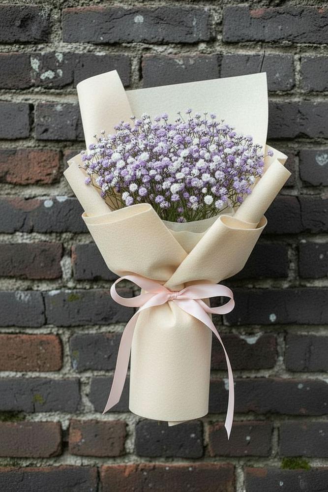 Букет цветов из: Гипсофила в Званном