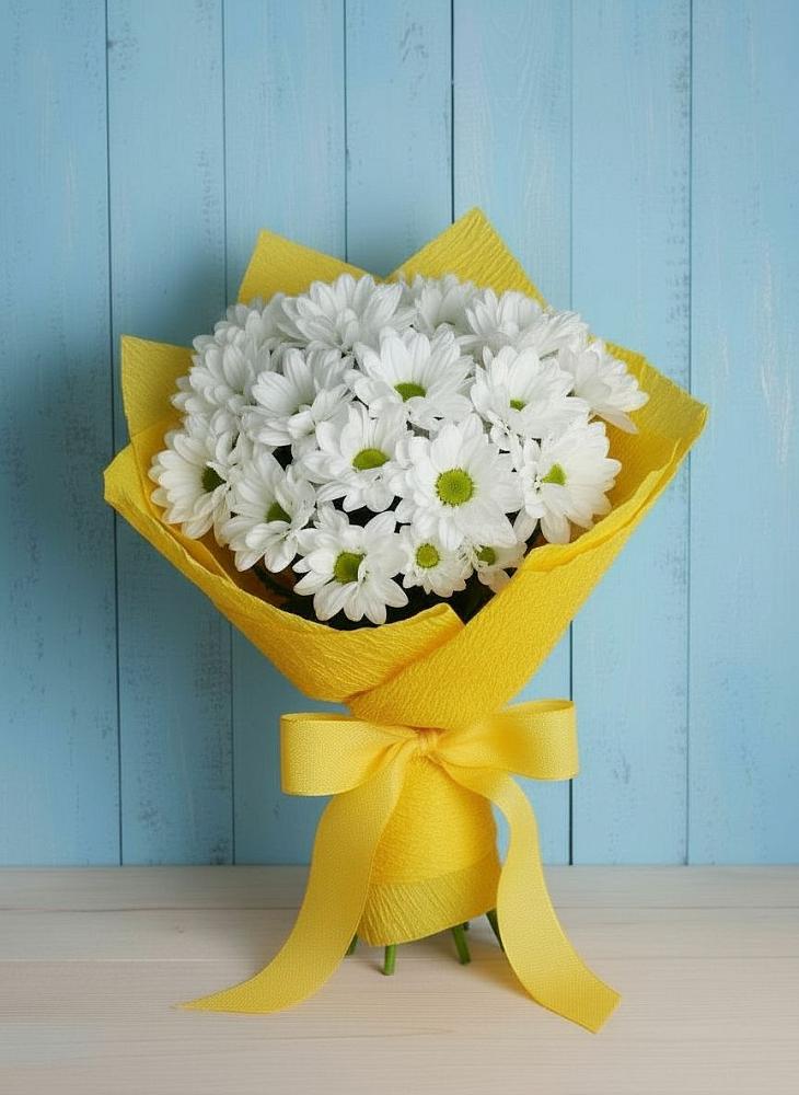 Букет цветов из: Хризантемы в Званном