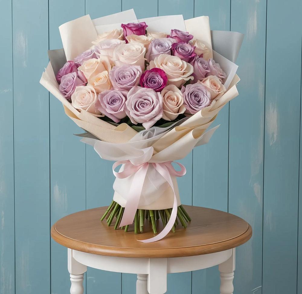 Букет цветов из: Розы в Званном