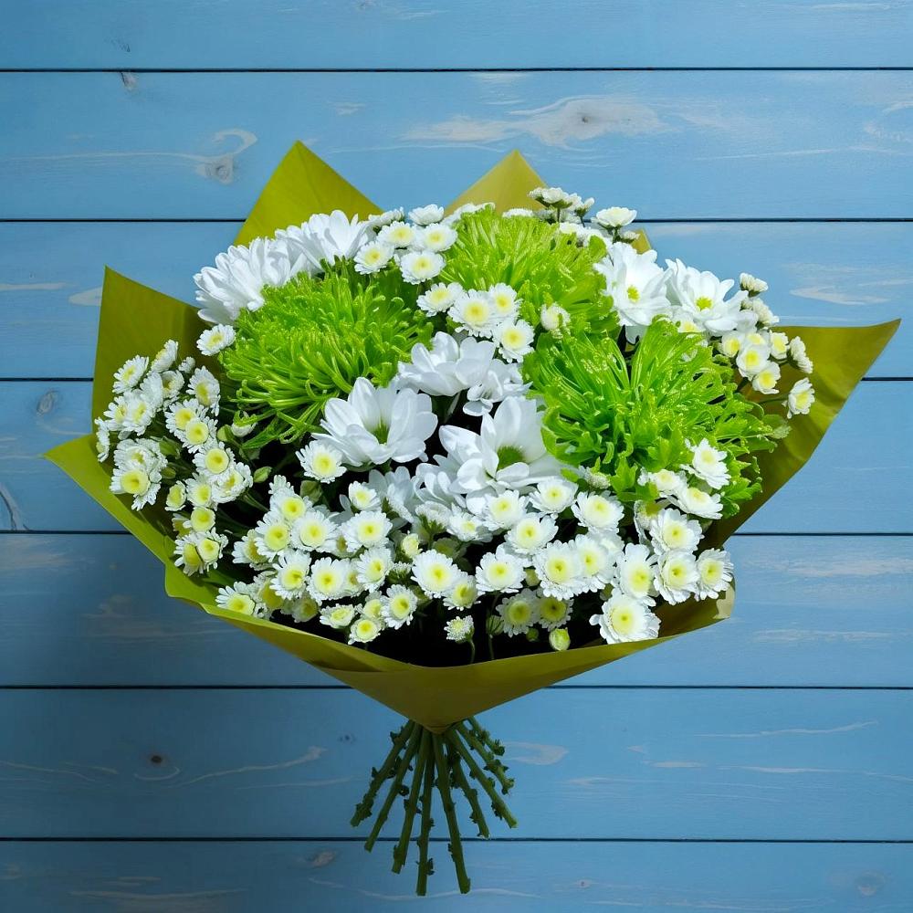 Букет цветов из: Хризантемы в Званном