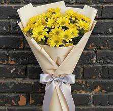 Букет цветов из:  Хризантемы в Званном