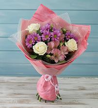 Букет цветов из:  Герберы #REPLACE_PRED# Званном