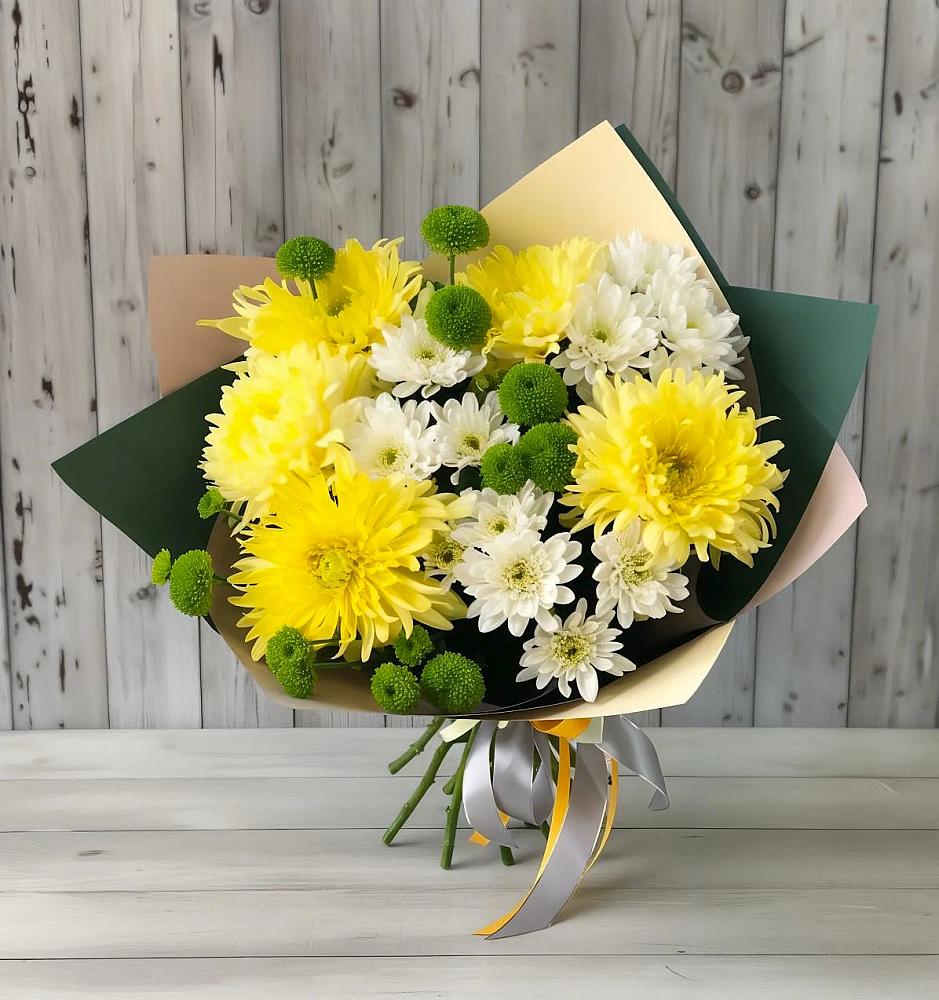 Букет цветов из: Хризантемы в Званном