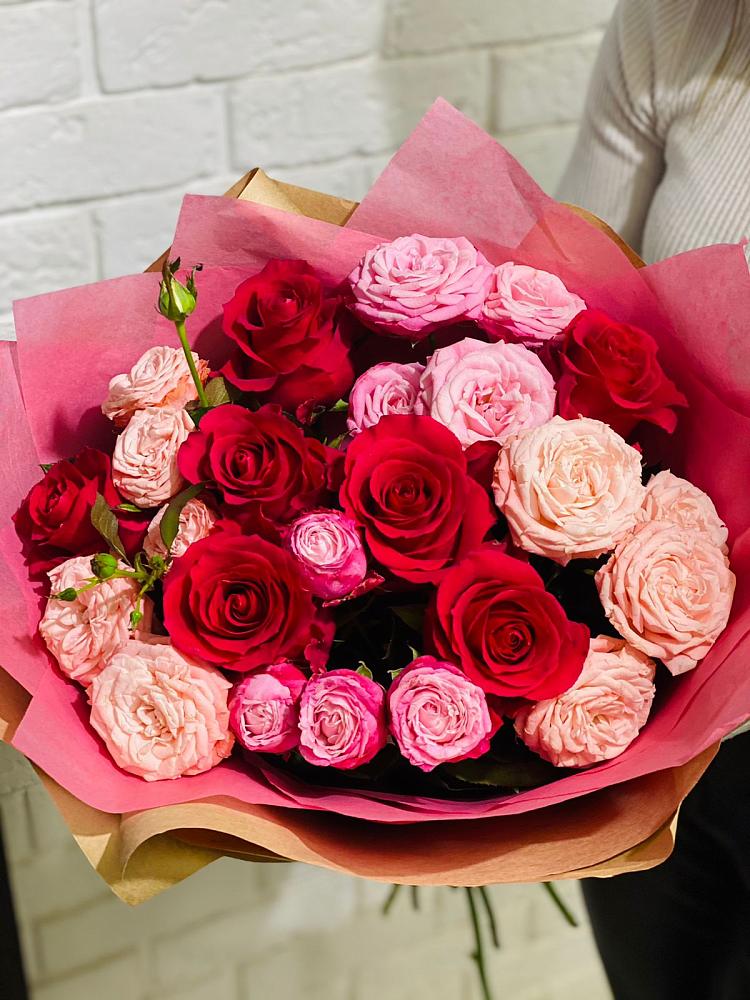 Букет цветов из: Розы в Званном