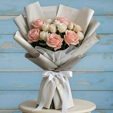 Букет цветов из:  Розы #REPLACE_PRED# Званном