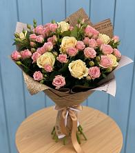 Букет цветов из:  Розы в Званном