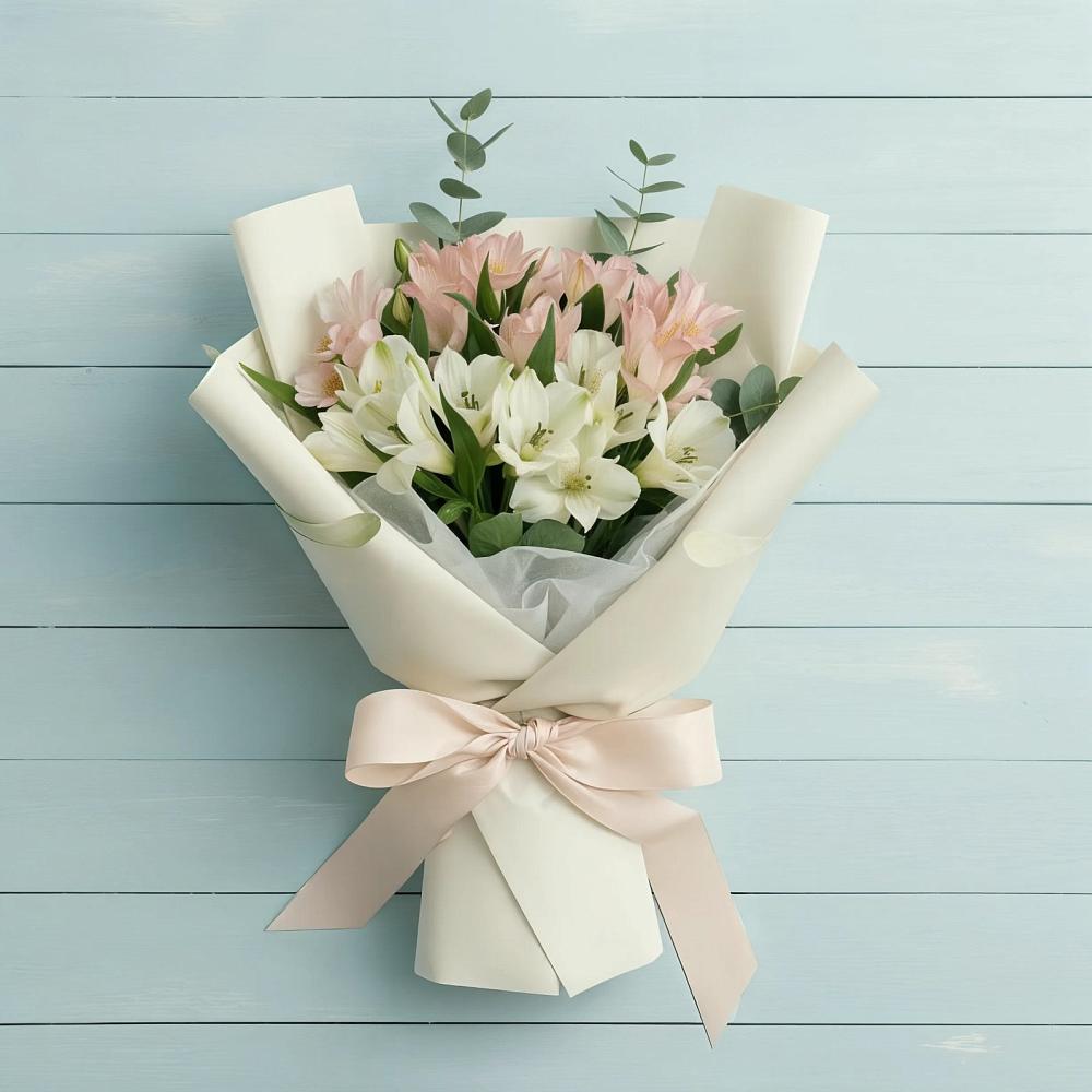 Букет цветов из: Альстромерии в Званном