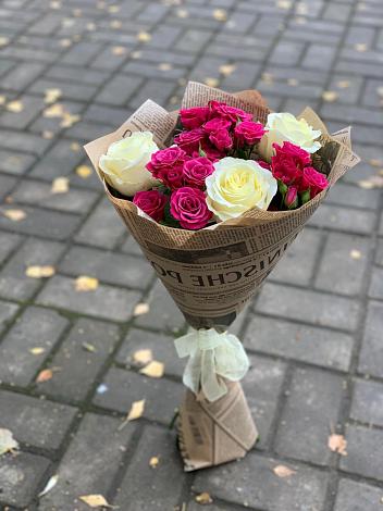 Букет цветов из: Розы в Званном
