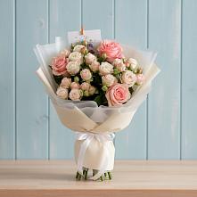 Букет цветов из:  Розы #REPLACE_PRED# Званном