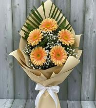 Букет цветов из:  Герберы в Званном