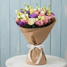 Букет цветов из:  Лизиантусы в Званном