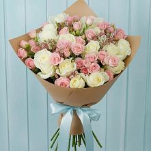 Букет цветов из:  Розы в Званном