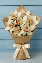 Букет цветов из:  Орхидеи и Розы в Званном